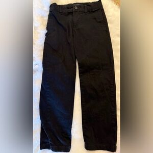 Boys Black Chino Pants
